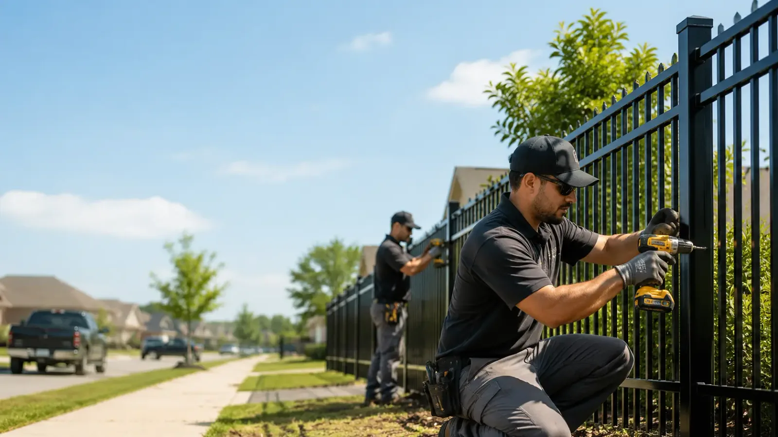 Metal Fence Installation in Gallatin, TX